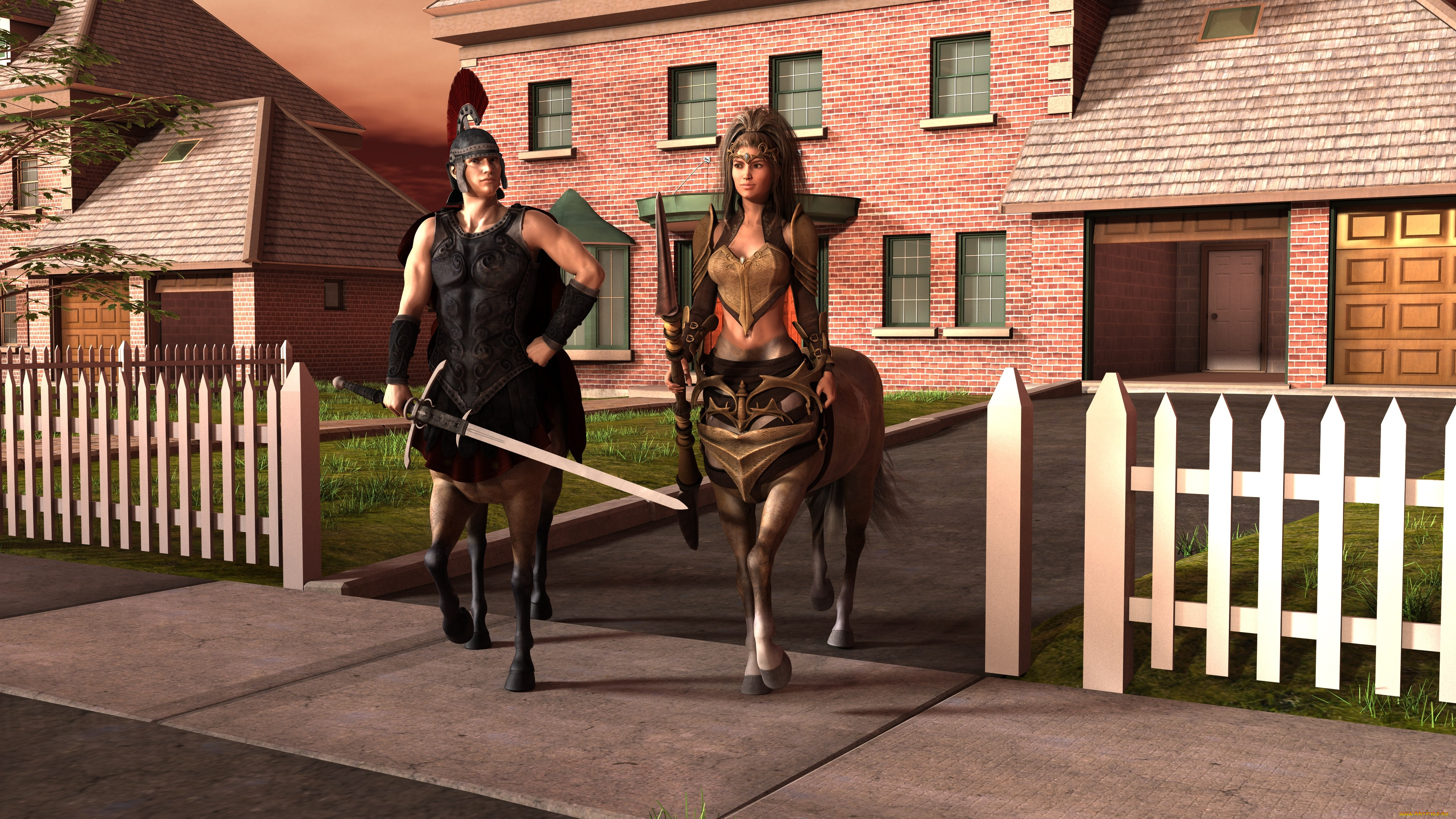3 ,  , creatures, centaur